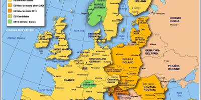 موسكو على خريطة أوروبا